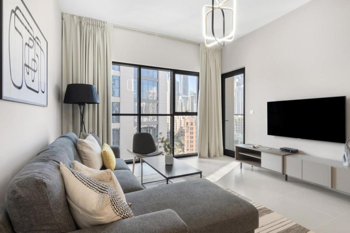 Silkhaus Design 1Bdr With Burj Khalifa View In New Tower Apartment Dubai Exterior photo